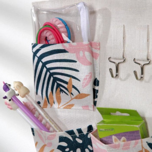 Органайзер с карманами подвесной «Тропики», 3 отделения, 33×31 см Органайзер с карманами подвесной «Тропики», 3 отделения, 33×31 см