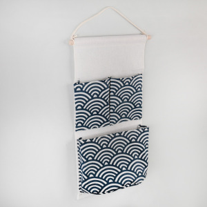 Органайзер с карманами подвесной «Волна», 3 отделения, 22×49 см Органайзер с карманами подвесной «Волна», 3 отделения, 22×49 см