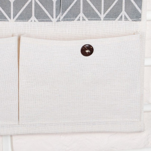 Органайзер с карманами подвесной «Зигзаг», 7 отделений, 46,5×38 см, цвет серый Органайзер с карманами подвесной «Зигзаг», 7 отделений, 46,5×38 см, цвет серый