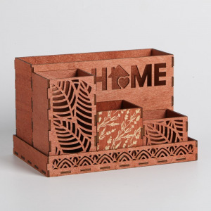 Органайзер складной дерево "Home" 23,5 х 15 х 14,2 см 3945532 Органайзер складной дерево "Home" 23,5 х 15 х 14,2 см 3945532