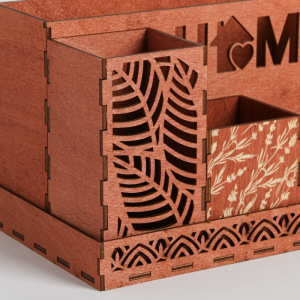 Органайзер складной дерево "Home" 23,5 х 15 х 14,2 см 3945532 Органайзер складной дерево "Home" 23,5 х 15 х 14,2 см 3945532