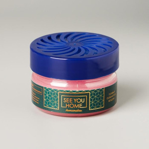 Освежитель воздуха гелевый «Изумруд» 60 гр, аромат антитабак Освежитель воздуха гелевый «Изумруд» 60 гр, аромат антитабак