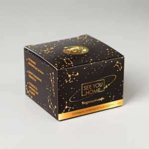 Освежитель воздуха гелевый «Космос» 60 гр, аромат бодрящий кофе Освежитель воздуха гелевый «Космос» 60 гр, аромат бодрящий кофе