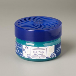 Освежитель воздуха гелевый «Морская свежесть» 60 гр Освежитель воздуха гелевый «Морская свежесть» 60 гр
