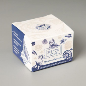 Освежитель воздуха гелевый «Морская свежесть» 60 гр Освежитель воздуха гелевый «Морская свежесть» 60 гр