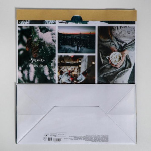 Пакет крафтовый Snow Inspiration.Winter jam, 32 х 36 х 16 см Пакет крафтовый Snow Inspiration.Winter jam, 32 х 36 х 16 см