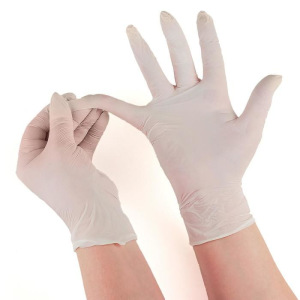 Перчатки хозяйственные нитриловые неопудренные Доляна, размер M, 2,5 гр, 100 шт/уп, цена за 1 шт, цвет белый Перчатки хозяйственные нитриловые неопудренные Доляна, размер M, 2,5 гр, 100 шт/уп, цена за 1 шт, цвет белый