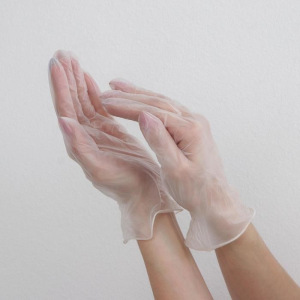 Перчатки хозяйственные виниловые Eco, размер XL, смотровые нестерильные, цена за 1 шт, цвет прозрачный Перчатки хозяйственные виниловые Eco, размер XL, смотровые нестерильные, цена за 1 шт, цвет прозрачный