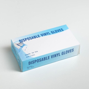 Перчатки хозяйственные виниловые, размер L, 100 шт/уп, цена за 1 шт Перчатки хозяйственные виниловые, размер L, 100 шт/уп, цена за 1 шт