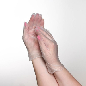 Перчатки хозяйственные виниловые, размер S, 100 шт/уп, цена за 1 шт Перчатки хозяйственные виниловые, размер S, 100 шт/уп, цена за 1 шт