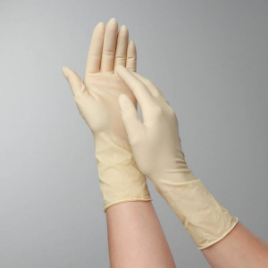 Перчатки латексные неопудренные Extra, размер L, смотровые, нестерильные, 50 шт/уп, цена за 1 шт, цвет белый Перчатки латексные неопудренные Extra, размер L, смотровые, нестерильные, 50 шт/уп, цена за 1 шт, цвет белый