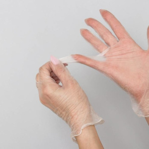 Перчатки виниловые неопудренные нестирильные John Pack, размер S, 100 шт/уп, цвет прозрачный Перчатки виниловые неопудренные нестирильные John Pack, размер S, 100 шт/уп, цвет прозрачный