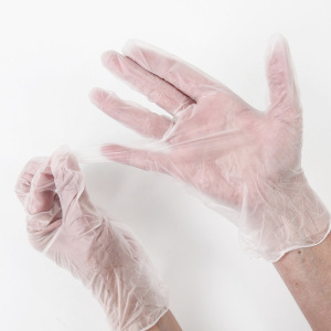 Перчатки виниловые одноразовые неопудренные A.D.M, размер L, 100 шт/уп Перчатки виниловые одноразовые неопудренные A.D.M, размер L, 100 шт/уп