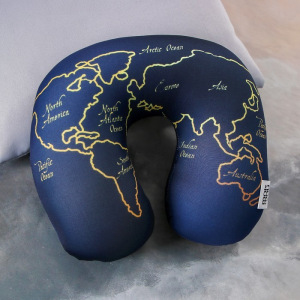 Подголовник-антистресс «Карта мира» Подголовник-антистресс «Карта мира»