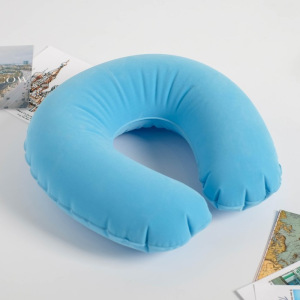 Подголовник "Голубой" форма овал Подголовник "Голубой" форма овал