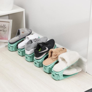 Подставка для хранения обуви регулируемая, 25×17×9 см, цвет МИКС Подставка для хранения обуви регулируемая, 25×17×9 см, цвет МИКС