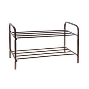 Подставка для обуви, 2 яруса, 65×30×45 см, цвет медный антик Подставка для обуви, 2 яруса, 65×30×45 см, цвет медный антик