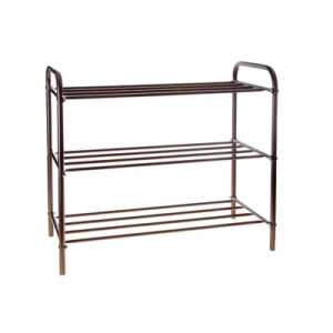 Подставка для обуви, 3 яруса, 65×30×48 см, цвет медный антик Подставка для обуви, 3 яруса, 65×30×48 см, цвет медный антик