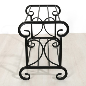 Подставка для обуви «Стандарт», 2 яруса, 60×30×40 см, цвет чёрный, МИКС Подставка для обуви «Стандарт», 2 яруса, 60×30×40 см, цвет чёрный, МИКС