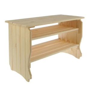 Подставка под обувь к набору "Дачный" классический, натуральная сосна Подставка под обувь к набору "Дачный" классический, натуральная сосна