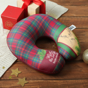 Подушка-антистресс «Пусть все мечты исполнятся», новогодний подголовник Подушка-антистресс «Пусть все мечты исполнятся», новогодний подголовник