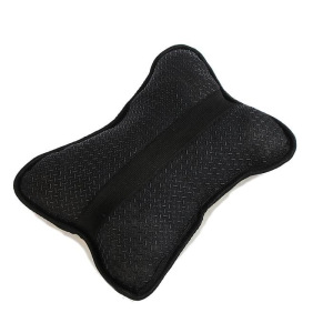 Подушка автомобильная косточка, на подголовник, меховые, белый 25х19 см, набор 2 шт Подушка автомобильная косточка, на подголовник, меховые, белый 25х19 см, набор 2 шт