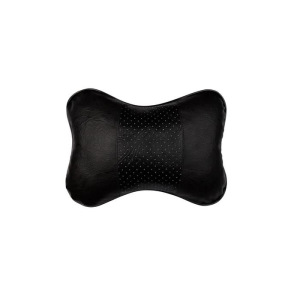 Подушка автомобильная на подголовник черная, комбинированная эко кожа, "KRAFT" 280x210 см Подушка автомобильная на подголовник черная, комбинированная эко кожа, "KRAFT" 280x210 см