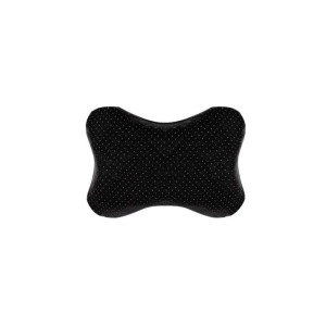 Подушка автомобильная на подголовник, черная, перфорированная эко кожа, "KRAFT" 280x210 см Подушка автомобильная на подголовник, черная, перфорированная эко кожа, "KRAFT" 280x210 см