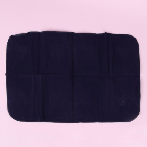 Подушка для шеи дорожная, надувная, цвет синий Подушка для шеи дорожная, надувная, цвет синий