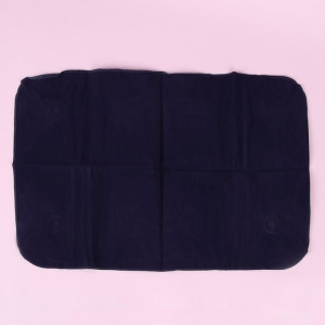 Подушка для шеи дорожная, надувная, цвет синий Подушка для шеи дорожная, надувная, цвет синий