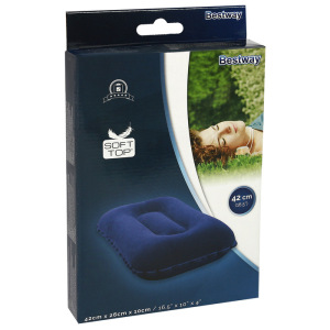 Подушка надувная, 42 х 26 х 10 см, цвета МИКС, 67121 Bestway Подушка надувная, 42 х 26 х 10 см, цвета МИКС, 67121 Bestway