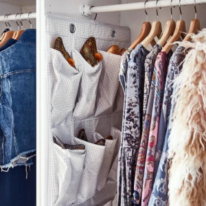 Подвесной модуль СТУК, для обуви, 16 карманов, белый/серый Подвесной модуль СТУК, для обуви, 16 карманов, белый/серый