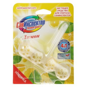 Подвесной очиститель Сан Инспектор, шарики Лимон Подвесной очиститель Сан Инспектор, шарики Лимон