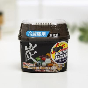 Поглотитель запаха для холодильника Nagara, древесный уголь, 160 г Поглотитель запаха для холодильника Nagara, древесный уголь, 160 г