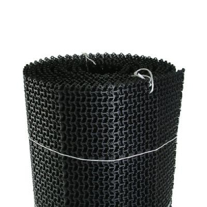 Покрытие ковровое щетинистое без основы «Волна», 1×10 м, сегмент, цвет чёрный Покрытие ковровое щетинистое без основы «Волна», 1×10 м, сегмент, цвет чёрный