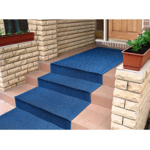 Покрытие ковровое щетинистое «Травка», 0,95×11,8 м, в рулоне, цвет синий Покрытие ковровое щетинистое «Травка», 0,95×11,8 м, в рулоне, цвет синий