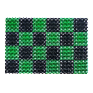 Покрытие ковровое щетинистое «Травка», 54×81 см, цвет чёрно-зелёный Покрытие ковровое щетинистое «Травка», 54×81 см, цвет чёрно-зелёный