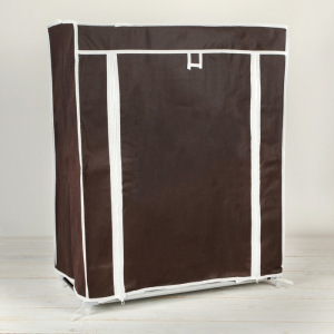 Полка для обуви, 4 яруса, 60×28×72 см, цвет кофейный Полка для обуви, 4 яруса, 60×28×72 см, цвет кофейный