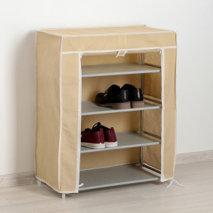 Полка для обуви, 4 яруса, 60×30×72 см, цвет МИКС Полка для обуви, 4 яруса, 60×30×72 см, цвет МИКС