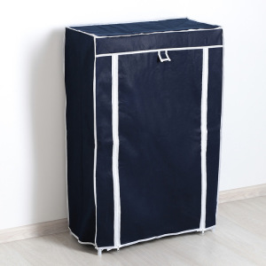 Полка для обуви, 5 ярусов, 60×28×90 см, цвет синий Полка для обуви, 5 ярусов, 60×28×90 см, цвет синий