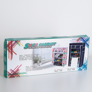 Полка для обуви, 5 ярусов, 60×28×90 см, цвет синий Полка для обуви, 5 ярусов, 60×28×90 см, цвет синий