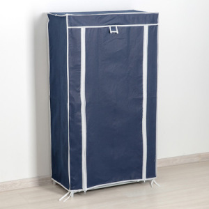 Полка для обуви, 6 ярусов, 57×28×107 см, цвет синий Полка для обуви, 6 ярусов, 57×28×107 см, цвет синий