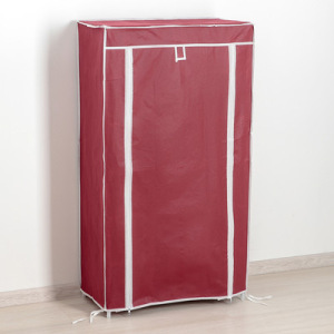 Полка для обуви, 6 ярусов, 60×28×105 см, цвет бордовый Полка для обуви, 6 ярусов, 60×28×105 см, цвет бордовый