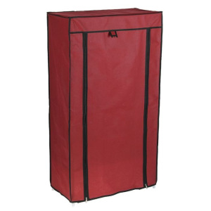 Полка для обуви, 6 ярусов, 60×28×105 см, цвет бордовый Полка для обуви, 6 ярусов, 60×28×105 см, цвет бордовый