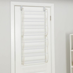 Полка для обуви надверная, 8 ярусов (на 24 пары обуви), 50×20×124 см, цвет белый Полка для обуви надверная, 8 ярусов (на 24 пары обуви), 50×20×124 см, цвет белый