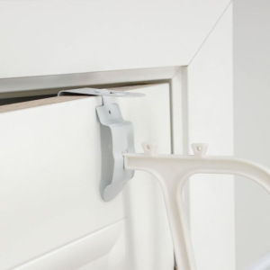 Полка для обуви надверная, 8 ярусов (на 24 пары обуви), 50×20×124 см, цвет белый Полка для обуви надверная, 8 ярусов (на 24 пары обуви), 50×20×124 см, цвет белый