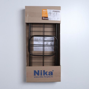 Полка для обуви разборная, 2 яруса, 68×28×44 см, цвет медный антик Полка для обуви разборная, 2 яруса, 68×28×44 см, цвет медный антик