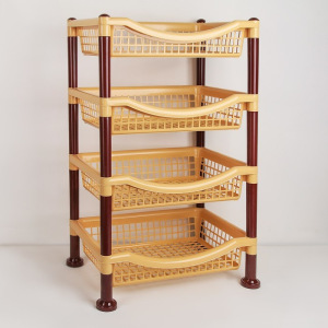 Полка напольная для овощей «Хозяюшка», цвет бежевый Полка напольная для овощей «Хозяюшка», цвет бежевый