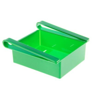 Полка подвесная в холодильник, 16,5×16×8 см, цвет МИКС Полка подвесная в холодильник, 16,5×16×8 см, цвет МИКС