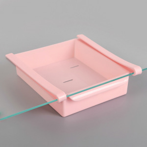 Полка подвесная в холодильник, 22×20×7 см, цвет МИКС Полка подвесная в холодильник, 22×20×7 см, цвет МИКС